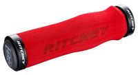 punos ritchey wcs ergo locking 4 pernos rojo 130mm