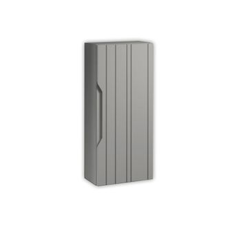Armario baño alto en mdf gris