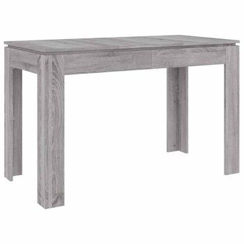 Mesa De Comedor - Mesa De Cocina Madera De Ingeniería Sonoma Gris 120x60x76 Cm