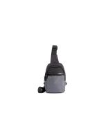 mochila bandolera privata pr 1351 gris para hombre uni