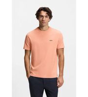 boss para hombre 50506373 camiseta detalle naranja xl casual algodon manga corta