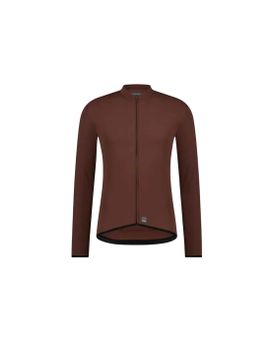 Maillot Shimano Apice Thermal L.s Jersey hombre Marrón
