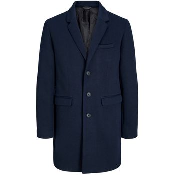 Jack & Jones Abrigo 12212207 JJEKNITTED MARCO COAT NAVY BLAZER para hombre