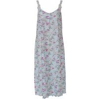 flower print cotton strappy nightdress