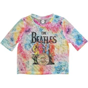 The Beatles Camiseta manga larga Sgt Pepper para mujer