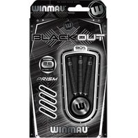 dardos winmau blackout punta de acero 26gr