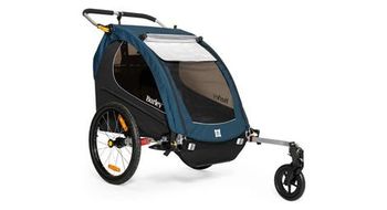 Remolque para ninos en tandem burley encore x azul
