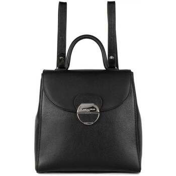 LANCASTER Mochila Mochila con solapa y cierre Pia Negro para mujer