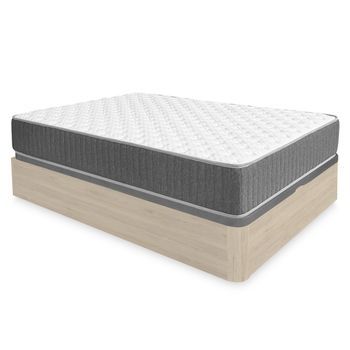 Pack Canapé Abatible Round Roble Con Colchón Viscoelástico Y Muelles Aurea 150 X 190 Cm