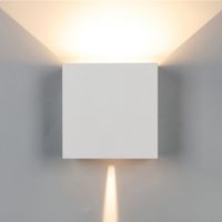 aplique de exterior led davos xl 3000k 2x10w