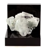 baryte - piedra natural de la india solo una ciudad de origen - cristal de purificacion blanca y relajante  975 ct - certificado de autenticidad