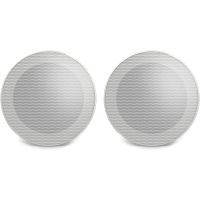 audibax cm408l-bt altavoces de techo bluetooth 5 40w con amplificador integrado blancos