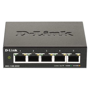 D-Link DGS-1100-05V2 Switch 5 Puertos RJ45 Gigabit
