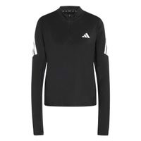 adidas adi365 zip  camiseta de running mujeres-negro