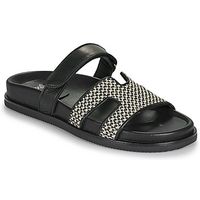 exe shoes sandalias 966-kimolos-leather-beige-black para mujer