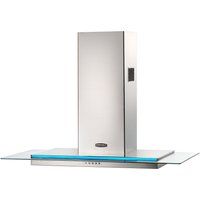 rangemaster rmhdt100ss toledo chimney cooker hood - stainless steel stainless steel