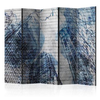 Biombo - Inky New York Ii [room Dividers]