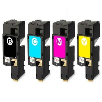 Compatible Multipack Dell 1355cnw Printer Toner Cartridges (4 Pack) -593-11140