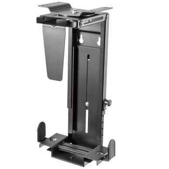 Soporte Bajo Mesa/de Pared Aisens MPC04-203 para PC/ Antirrobo/ hasta 10kg