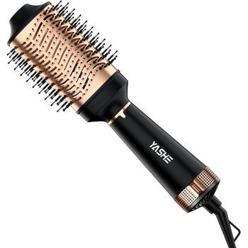 Cepillo De Aire, 1200 W, 4 En 1, Cerámica, Negro