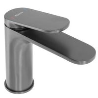 grifo de lavabo rea marco low titanium
