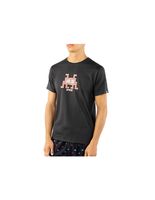 camiseta alphadventure budai hombre faded negro