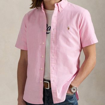 Polo Ralph Lauren Cotton-Piqué Oxford Shirt - S
