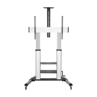 aisens ft100te-125 soporte para tv 254 m 100 negro plata