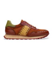 hispanitas para mujer chi243623 zapatillas de piel iron multicolor 37 plano cordones casual