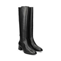 unisa botas con tacon mujer - negro talla 38