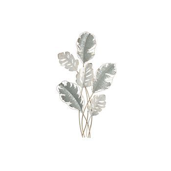 Decoracion Pared Metal 57x5,7x103 Hojas
