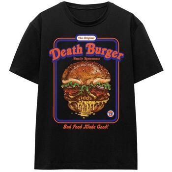 Steven Rhodes Camiseta Death Burger para mujer