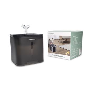 Fuente para Gato, 2L, Filtro Triple y Bomba de Agua