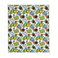 estoralis - estor enrollable translucido  estampado infantil  160 x 180 cm anchoalto tamano tela 157 x 175 cm  i-2160 unico