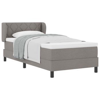 Cama Tapizada 203x93x88 Cm  - Taupe
