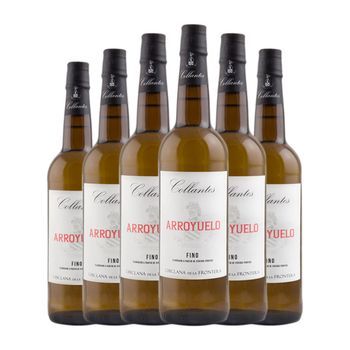 Primitivo Collantes Vino Generoso Fino Arroyuelo Jerez-xérès-sherry 75 Cl 15% Vol. (pack De 6 Unidades)