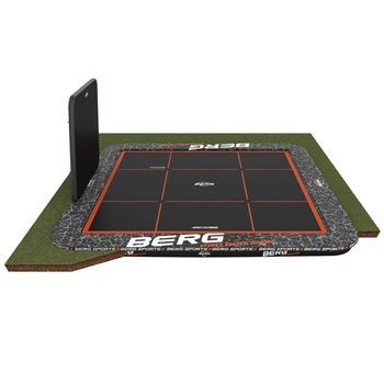 Cama Elástica Berg Flatground Ultim Pro Bouncer 500x500 + Aerowall