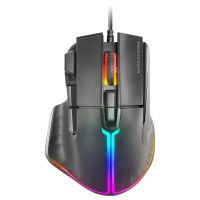 mars gaming mm-xt raton gaming rgb ergonomico con reposa pulgar 12800dpi switches huano negro
