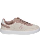 zapatillas tommy hilfiger fw0fw083800f8 beige para mujer 38