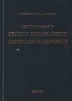 diccionario critico etimologico 1 a-ca