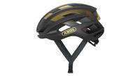 casco de carretera abus airbreaker negro   dorado