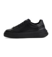 guess para hombre fmpviblea12 zapatillas elba logotipo 4g negro 42 plano cordones casual