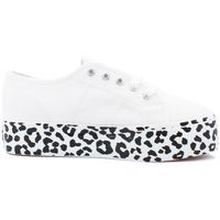 superga deportivas moda 2790 cotw printed foxing white leopard s41157w para mujer