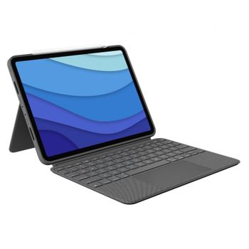 Logitech Combo Touch Funda con Teclado Gris para iPad Pro 11