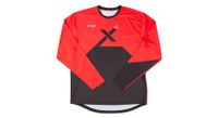 camiseta de manga larga g form pro x4 rojo negro