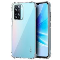 cool funda antishock transparente para oppo a57s  a77 5g  realme narzo 50 5g