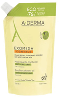 a-derma exomega control aceite de ducha eco-recarga 500 ml promo