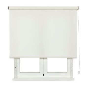 Estor Enrollable Traslúcido Chela Blanco 90x250