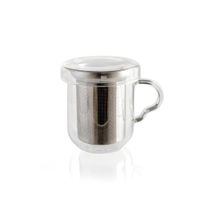 taza de infusiones con tapa vidrio borosilicato 35 cl