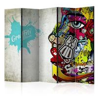 biombo - graffiti beauty 225x172 cm